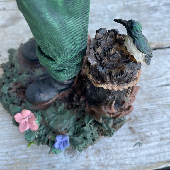 Vintage Clothtique Possible Dreams Santa Fishing fisherman cottage decor - Picture 6 of 7